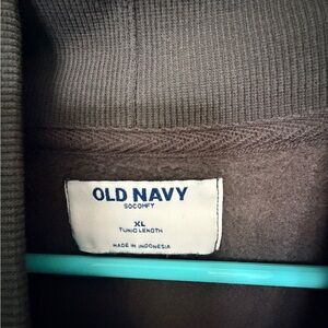 Old Navy Dark Gray Knit Tunic Top